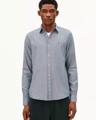 ARMEDANGELS - Chemise en coton biologique QUAASA STRIPES
