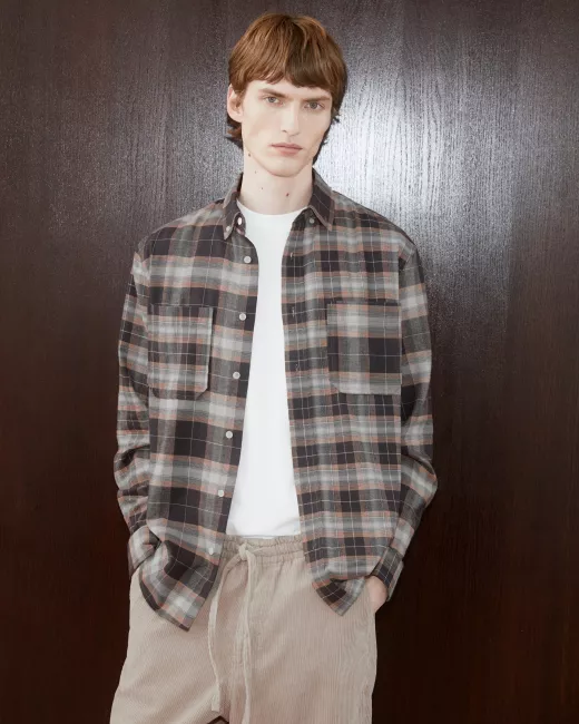 Organic cotton PATCHWORK shirt