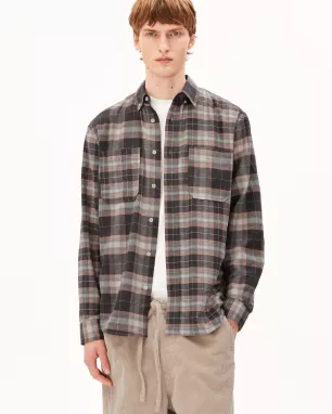 ARMEDANGELS - Chemise PATCHWORK en coton bio