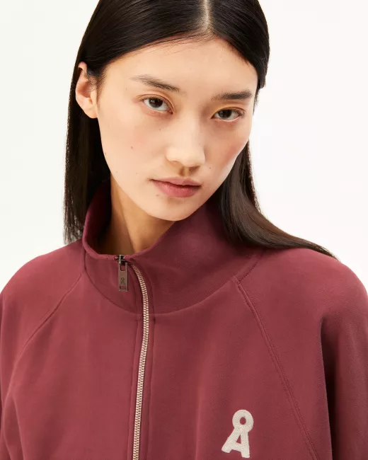 Armedangels - Sweat col camionneur en coton bio
