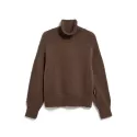 Pull col roulé en coton bio