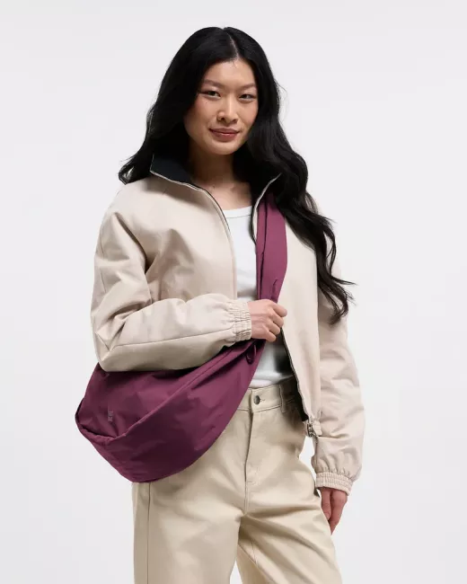Pleat Moon Bag Small