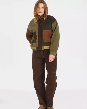 Overshirt in corduroy biologisch katoen KARDA