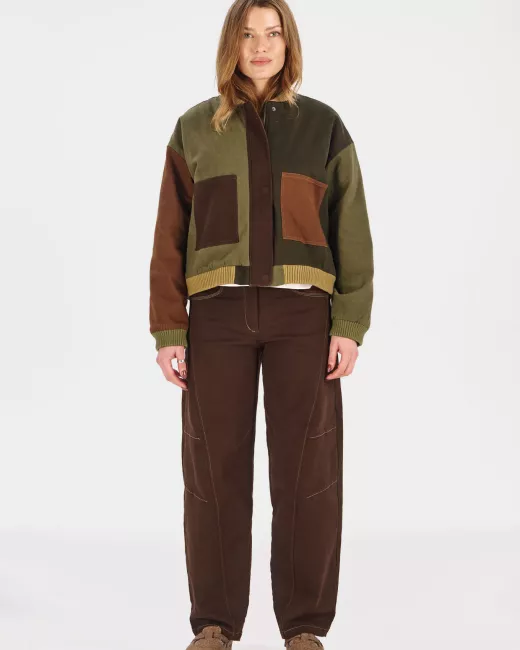 Organic cotton corduroy overshirt KARDA