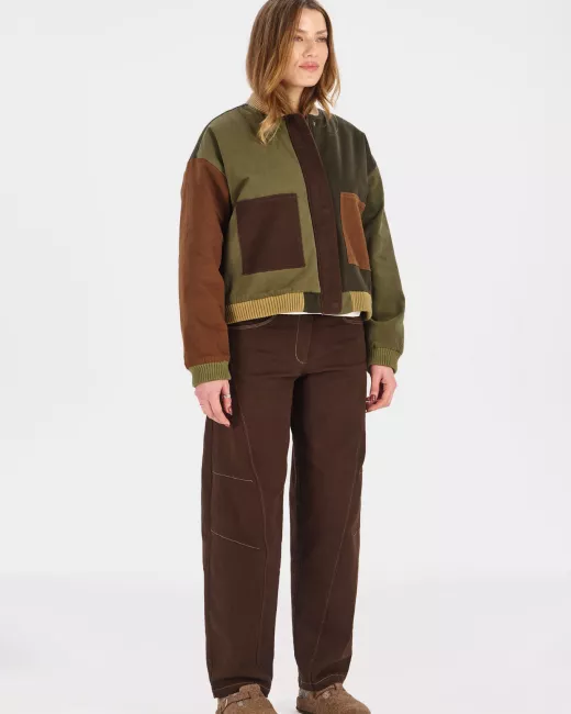 KOMODO - Veste patchwork en coton bio MIKI