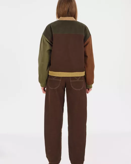Organic cotton corduroy overshirt KARDA