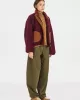 Patchwork organic cotton jacket MIKI