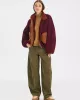 Patchwork organic cotton jacket MIKI