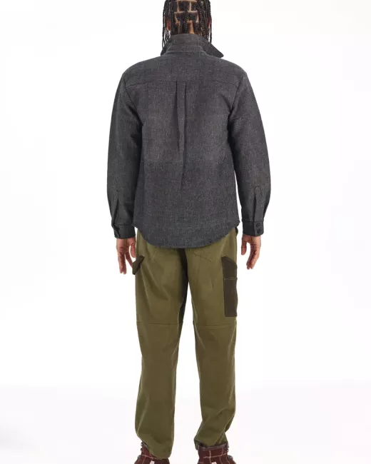 Organic cotton corduroy overshirt KARDA