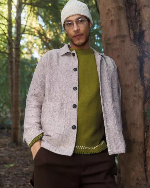 Organic cotton carpenter trousers THEO