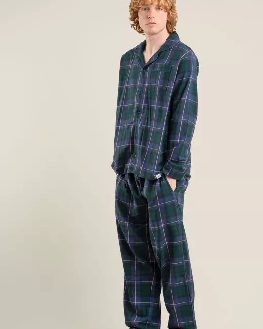 KOMODO - Ensemble pyjama homme Jim Jam en coton bio