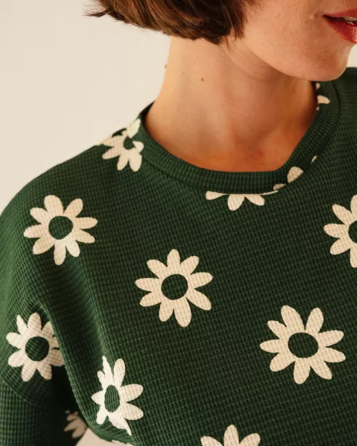 Long organic cotton pajama - Petit Coeur