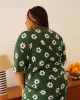We are Jolies - Pyjama long en coton bio - Dahlia Vert