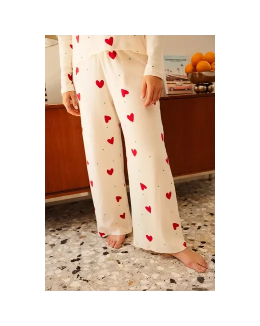 Long-sleeved organic cotton pajama - Vagues Provençales
