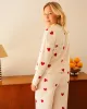 Long-sleeved organic cotton pajama - Vagues Provençales