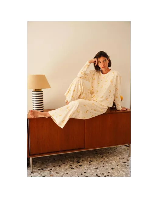 Long-sleeved organic cotton pajama - Petit Coeur