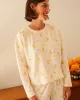 Long-sleeved organic cotton pajama - Petit Coeur