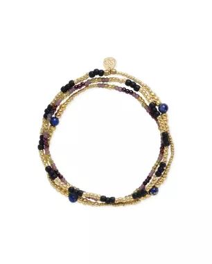 A Beautiful Story - Bracelet Balanced Lapis Lazuli Gold