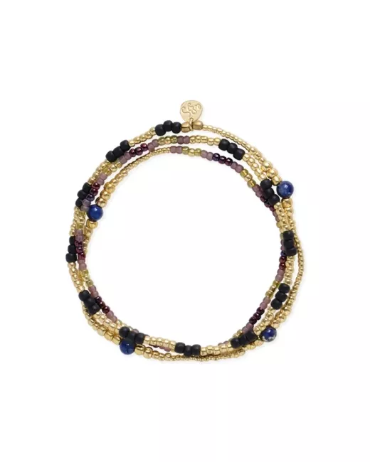 A Beautiful Story - Bracelet Balanced Lapis Lazuli Gold