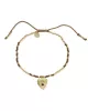Hoping Rozenkwarts Armband Goudkleurig