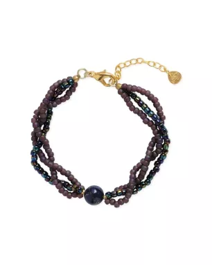 A Beautiful Story - Bracelet Growing Lapis Lazuli Gold