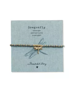 Wanting Labradorite Bracelet Gold Colored