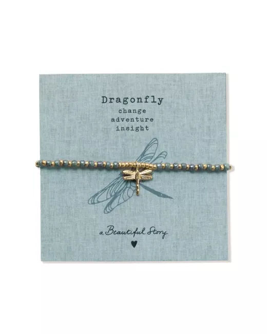 Wanting Labradorite Bracelet Gold Colored