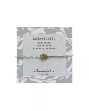 A Beautiful Story - Bracelet Wanting Labradorite Gold 