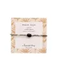 Wishing Zwarte Onyx Ketting Goudkleurig
