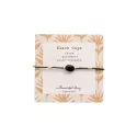 Wanting Zwarte Onyx Armband Goudkleurig