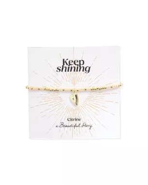 Knowing Citrien Goudkleurige Armband