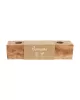 TRANQUILLO - Bougeoir Neemwood en bois de neem