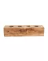 Bougeoir en bois NEEMWOOD