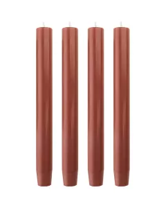 TRANQUILLO - Bougies GLUMI Red (set de 4)