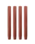 Set de 4 bougies GLUMI Red