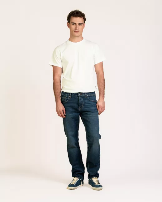 KUYICHI - Jeans regular slim JIM en coton bio