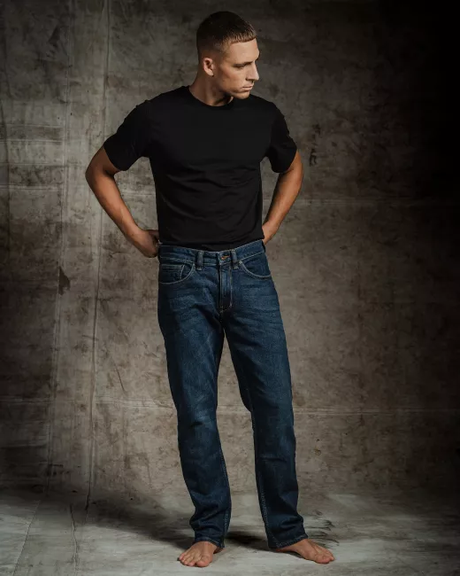 KUYICHI - Jeans droit Scott en coton bio