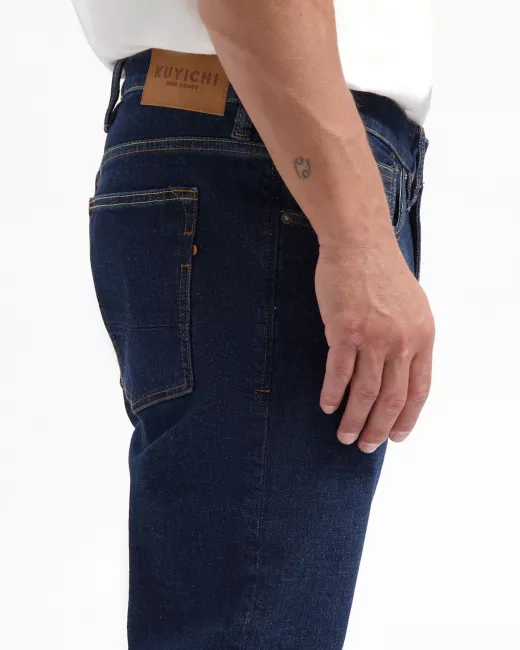 KUYICHI - Jeans droit Scott en coton bio