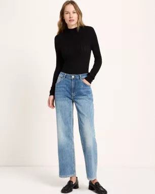 LANIUS - Jean droit SAGE en coton bio GOTS