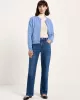 LANIUS - Jean droit SAGE à revers en coton bio GOTS