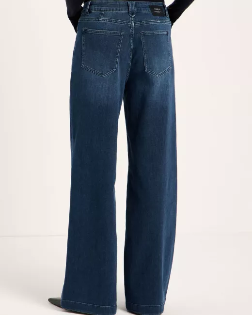 LANIUS - Jean large SALT en coton bio GOTS