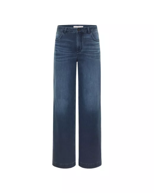 LANIUS - Jean large SALT en coton bio GOTS