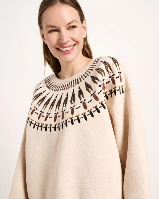 LANIUS - Sweatshirt en coton bio GOTS