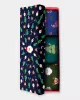 DillySocks - Box de 3 paires de Chaussettes colorées avec motif - Warm Wishes