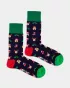 Chaussettes colorées avec motif - Gingerbread Night