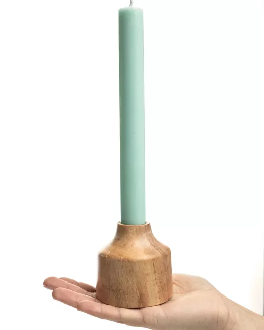 Candle holder NEEMWOOD