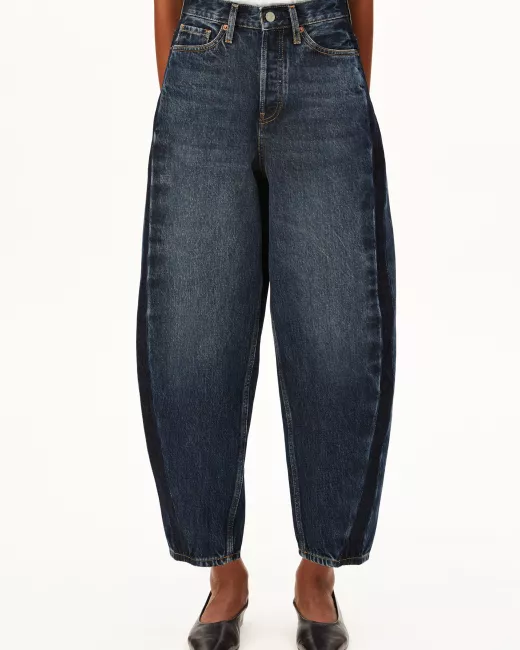 ARMEDANGELS - Jeans Barrel BAARLY en coton bio