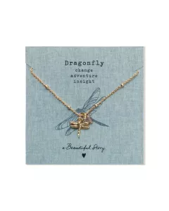 Untamed Dragonfly Labradorite Bracelet