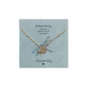 Collier Instinct Libellule labradorite