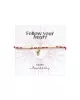 A Beautiful Story - Bracelet Sweetheart Grenat Gold